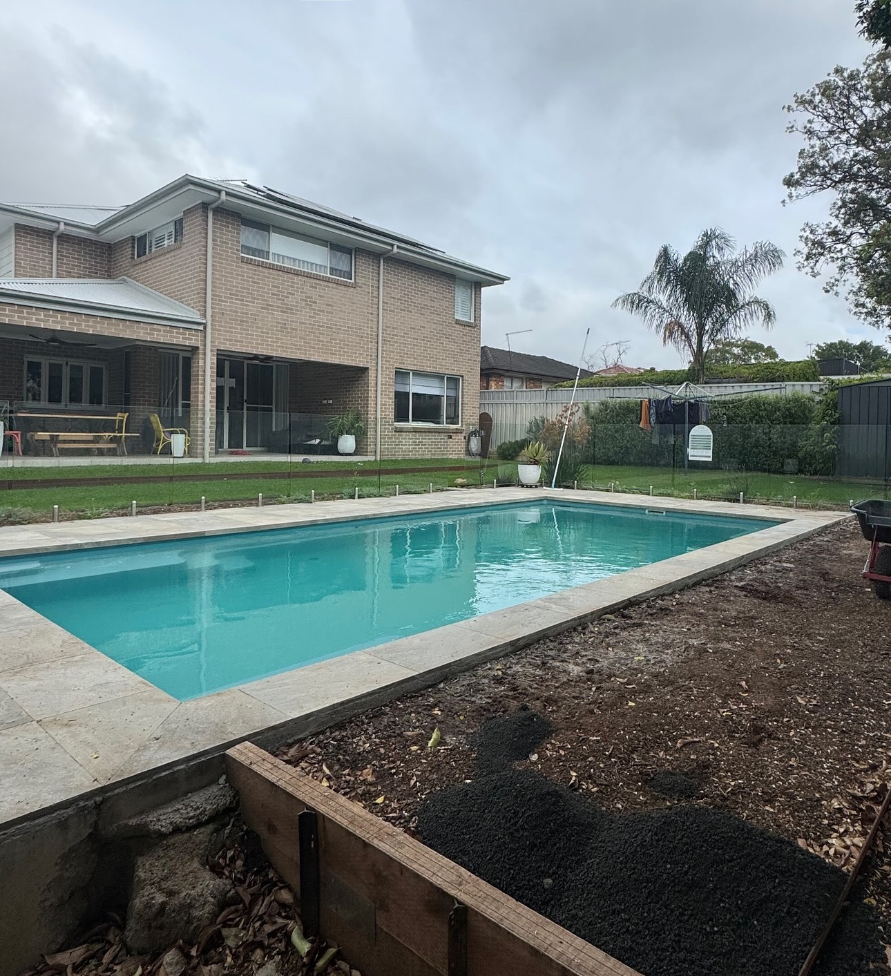 Before Artificial Grass